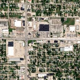 2001-2051 Lincoln Highway, Columbus, NE High Resolution Satellite Map