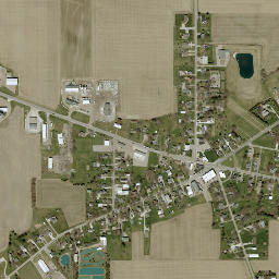 Ridgeville Corners Ohio High Resolution Satellite Map