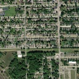 South Lorain Ohio High Resolution Satellite Map