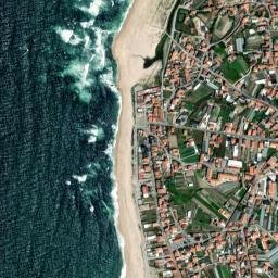 Aguçadoura map(satellite map)
