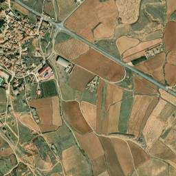 Cervera de la Cañada map(satellite map)
