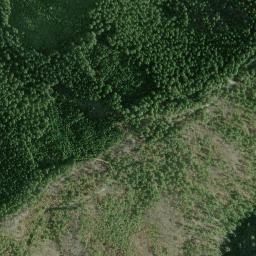 Satellite view of Bigfoot at Bluff Creek