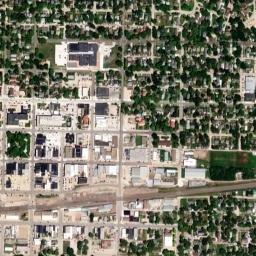 2601-2699 14th St Columbus NE High Resolution Satellite Map