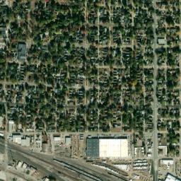 2 S Platte Ave Fremont NE 68025 High Resolution Satellite Map