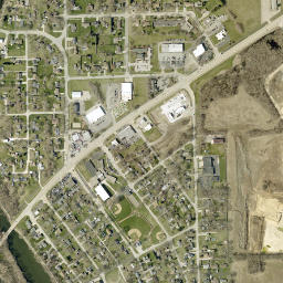 Channahon map(satellite map)