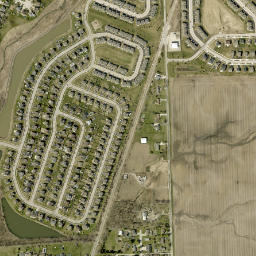 25154 Colligan St Manhattan IL High Resolution Satellite Map