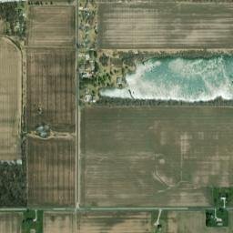 Plover Lake Addition Ohio High Resolution Satellite Map