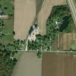 Sugar Ridge Ohio High Resolution Satellite Map