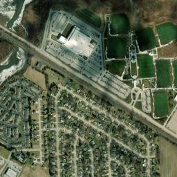 Fairview Lanes Ohio High Resolution Satellite Map