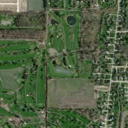 Satellite view of Hilliard Lakes Golf Club