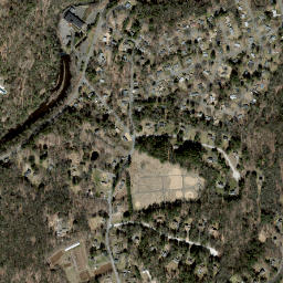 Rocky Glen Connecticut High Resolution Satellite Map