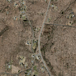 Davidsons Corner Connecticut High Resolution Satellite Map
