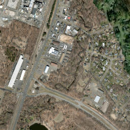 Quinnipiac Connecticut High Resolution Satellite Map