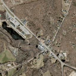 Chesterfield Connecticut High Resolution Satellite Map