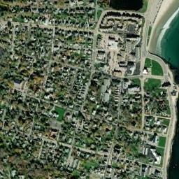 Narragansett Pier map(satellite map)