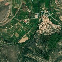Paracuellos de la Ribera map(satellite map)
