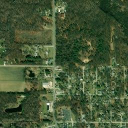 Koontz Lake map(satellite map)