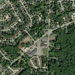 Bement Ohio High Resolution Satellite Map