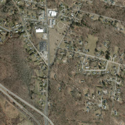 Bartlett Connecticut High Resolution Satellite Map