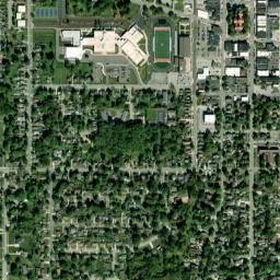 Crown Point map(satellite map)