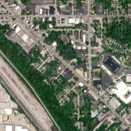 Maple Heights map(satellite map)