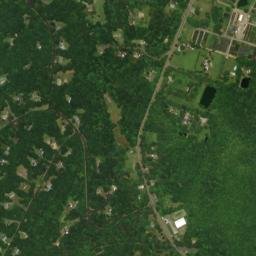 Rockland Connecticut High Resolution Satellite Map