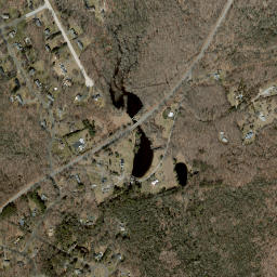 Silver Falls Connecticut High Resolution Satellite Map