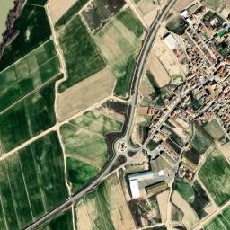 Gelsa map(satellite map)