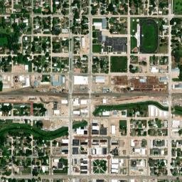 Broken Bow map(satellite map)