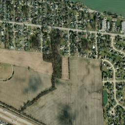 Rye beach Ohio High Resolution Satellite Map