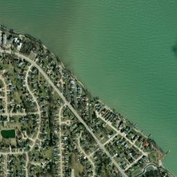 North Palm Beach Ohio High Resolution Satellite Map