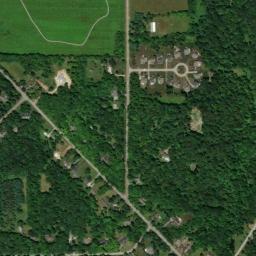 Satellite view of Tanglewood Golf Course