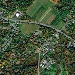 Denton New York High Resolution Satellite Map