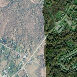 Blooming Grove New York High Resolution Satellite Map