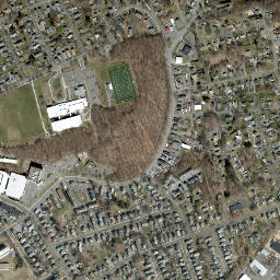 Germantown Connecticut High Resolution Satellite Map