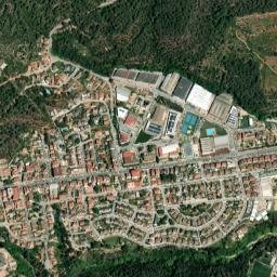 Cervelló map(satellite map)