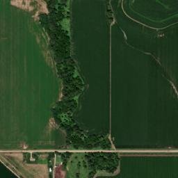 Nance County map(satellite map)