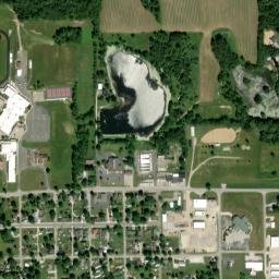 Noble County map(satellite map)