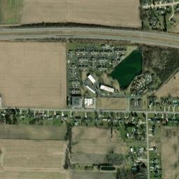 Wilmer Ohio High Resolution Satellite Map