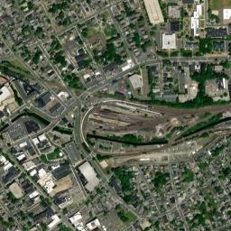 Danbury map(satellite map)