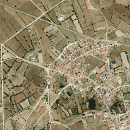 Muga de Sayago map(satellite map)