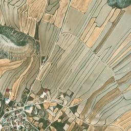 Puebla de Albortón map(satellite map)