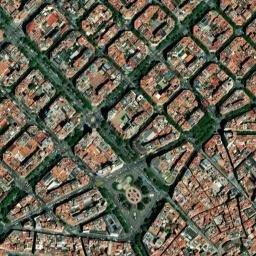 Barcelona, ​​Spain High Resolution Satellite Map