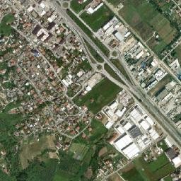 Vorë map(satellite map)
