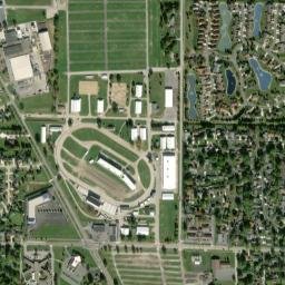 The Village Ohio High Resolution Satellite Map