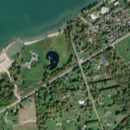 Beulah Beach Ohio High Resolution Satellite Map