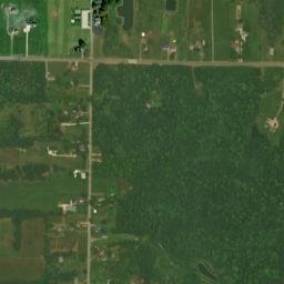 Deacon Creek Corner Ohio High Resolution Satellite Map