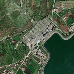 Presenzano map(satellite map)