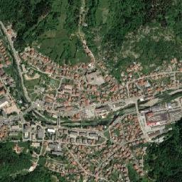 Zlatograd map(satellite map)