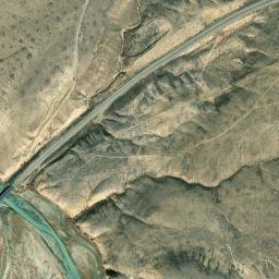 Wyoming 530, Ashley National Forest High Resolution Satellite Map